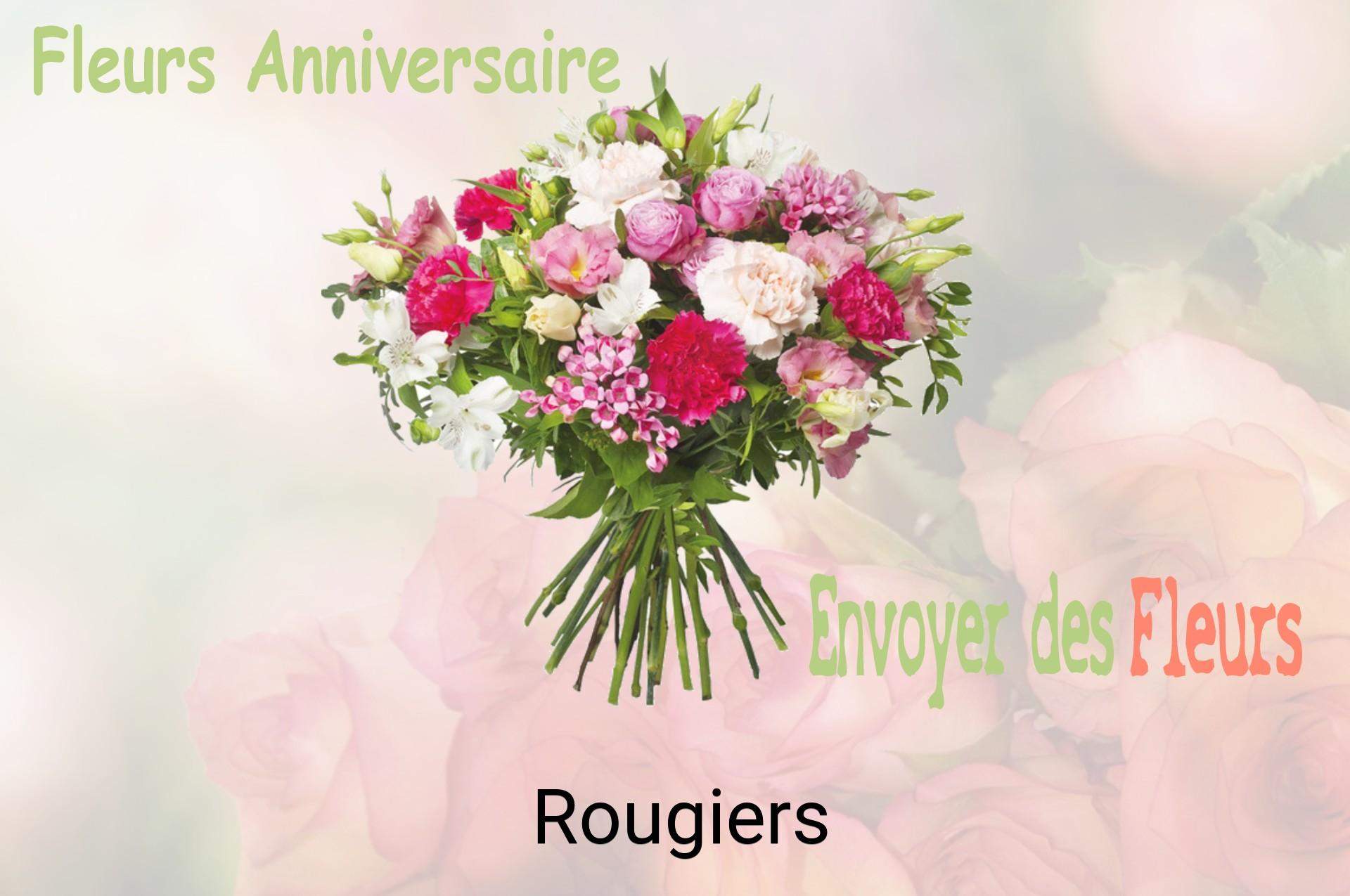 Bouquet de fleurs d’anniversaire livré à Rougiers
